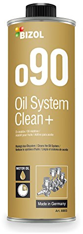 Motorspülung Additiv | BIZOL Oil Clean+ o90 | 250 ML | befreit das Öl System von Ablagerungen und Verunreinigungen | bereitet den Motor auf den Ölwechsel vor