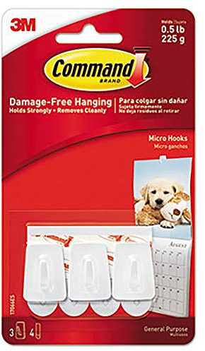 Command Micro Utility Adhesive Hook