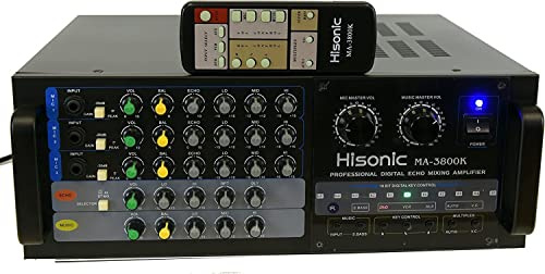 Martin Roland Dual Channel MA-3800K Karaoke Mixing Amplifier