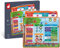Janod - Magnetischer Kalender ‘Ein schöner Tag’ - Kinder Lerntafel - 67 Magnete - Lernspiel Datum, Wetter und Jahreszeit - Französisch- Ab 3 Jahren, J02972