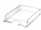 Centra 623635 Letter Tray for A4 Size Documents - Crystal Clear