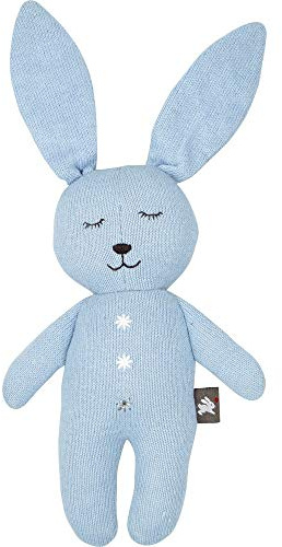 Die Spiegelburg 15829 Kuschelhäschen BabyGlück, hellblau