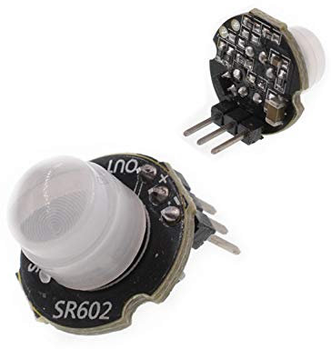 Oiyagai 2er SR602 Bewegungsmelder Detektor Modul Pyroelektrischer Infrarot Sensor Schalter