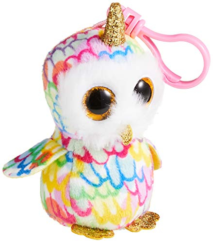 TY Enchanted Owl W/Horn Schlüsselanhänger Mehrfarbig One Size