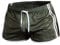 Xmiral Badehose Herren Transparent Mesh Schnelltrocknend Mini Boxershorts Atmungsaktiv Beach Schwimmshorts mit Kordel(Grün,XL)