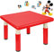 alles-meine.de GmbH Kindertisch/Tisch - höhenverstellbar - Größen & Motiv & Farbwahl - Mickey Mouse/rot - 1 bis 8 Jahre - Plastik - für INNEN & AUßEN - Kindermöbel - für Kind..