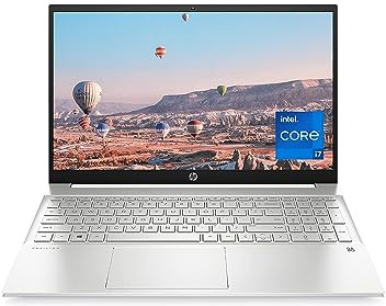 HP Pavilion 15 Laptop, 11th Gen Intel Core i7-1165G7 Processor, 16 GB RAM, 512 GB SSD Storage, Full HD IPS Micro-Edge Display, Windows 11 Pro, Compact Design, Long Battery Life (15-eg0025nr, 2021)