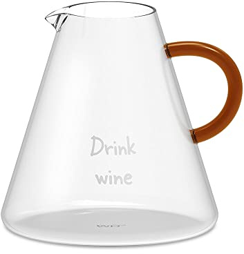 BROCCA/DECANTER IN VETRO PER VINO di WD Lifestyle