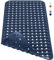 Yimobra Tapis de bain extra long antidérapant avec trous de drainage, ventouses, sans phtalates, sans latex, sans BPA et lavable en machine (88 x 40 cm, bleu marine)