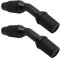 2Pcs Spray Nozzle Set, Durable Weedkiller Cone Spare Parts Sprayers Replacement for Watering and Cleaning(Ajustable Black Nozzle)