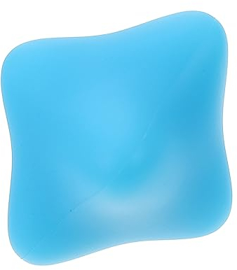Sechseckiger Finger Fitnessball aus Silikon, Blau, Leicht