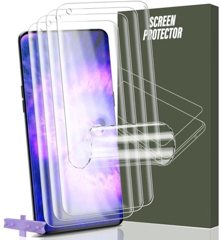 Gelaasso 4 Pièces Protection D'écran pour Oppo Find X5 - Film TPU Flexible, HD Clair, Doux et Transparent (Pas en Verre)