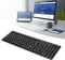 Jopwkuin Arabic Computer Keyboards,MC-689 Arabic English Keyboard,USB Wired Keyboards for PC Laptops Office Keyboards Ergonomic Design Universal Bilingual Keyboards