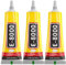 E-8000 - Multipurpose Glue, Transparent E8000 Bonding Agent - 3PC Super Bonding Agent for Phone, Jewelry, Glass, Wood, Metal, Fabric (15mlx3 Pack) - Multi-Functional Adhesive Solution