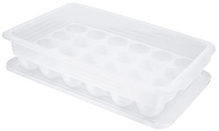 CAXUSD Egg Storage Holder Tiered Egg Baskets for Fresh Boxes Cardboard Fridge Containers Preservation Box