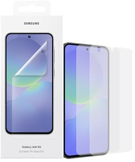 Samsung Screen Protector, EF-UA366 für das Galaxy A36 5G, Smartphone-Cover, 2 Display-Schutzfolien, Durchsichtig, Kratzfest, Anti-Fingerabdruck, Schutz, Transparent