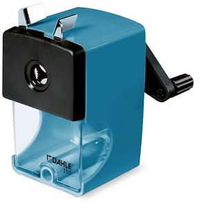 Dahle 00155-17462 Bleistiftspitzmaschine 155 mit Zwinge, 12 mm, bright petrol
