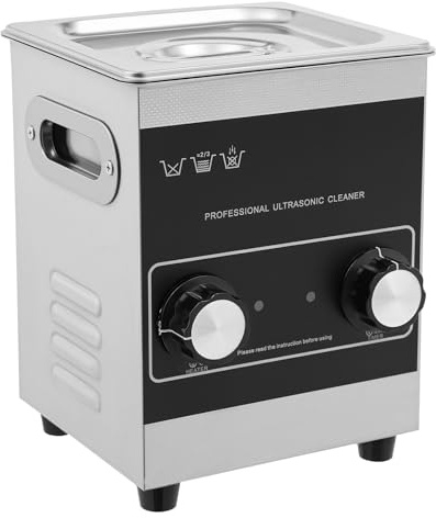 Ultraschallreiniger Ultraschallreinigungsgerät Ultraschallbad Ultrasonic Cleaner für Schmuck Brillen Uhren und Kleinteile 40KHz Ultraschallfrequenz für effiziente Reinigung (2L)