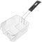 CIYODO Pantalla De Acero Inoxidable Para Freír Cesta Para Freír Malla De Alambre Fino Cesta Para Freír Escurridor Asa Colador Cesta Para Freír Cesta Para Freír De Alambre