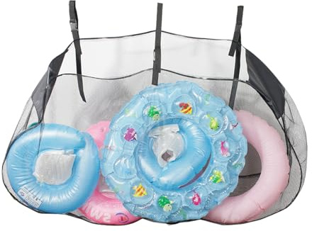 Pool Aufbewahrungskorb Mesh Pool Spielzeugaufbewahrung Organizer, Hängendes Pool Aufbewahrungsnetz,Poolschwimmnetz, Stauraumnetz Für Poolzubehör,Sandspielzeug Aufbewahrung Outdoor