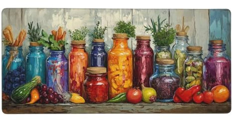 Mouse Mat 900 x 400 mm XXL Color Gaming Mouse Pad Kitchen Desk Mat Large Keyboard Mat，Waterproof，Non-Slip Base，Stitched Edge Mousemat，Improved Precision And Speed for Keyboard and Mouse，Gifts M275