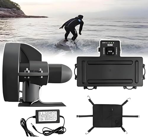 Aleta Eléctrica Tabla Surf, Motor Propulsión Subacuática, Hélice Subacuática A Batería, 3-4Km/Hora 4-5Km/Hora, Compatible Con Soporte De Aleta De 9 Pulgadas, Para Kayak Sup Tabla De Paddle D260