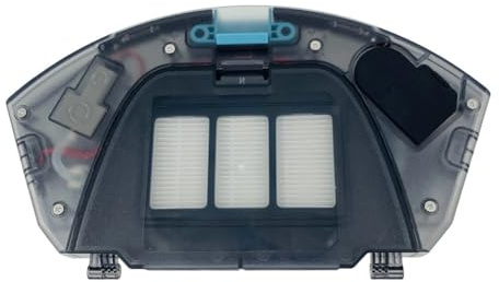 Lecreatekit Depósito de agua y depósito de polvo 2 en 1 para aspiradora robot Cecotec Conga 7490 7690 M20, depósito de fregona de gran capacidad con filtro