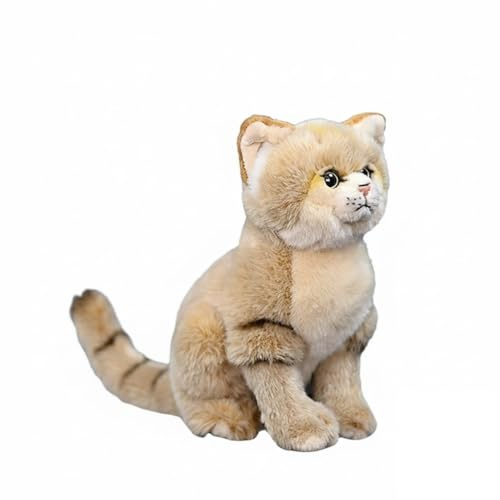 Wyvix Realistisches Sandplüschtier – 29 cm große, weiche Wüsten-Stoffpuppe for Sitzen for