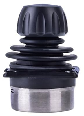 Industrial Two-Axis Joystick Controller, Cross Limit Hall Effect Joystick for Safe Maneuvering, Compatible with Machine Vision Systems