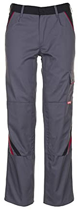 Planam 2322066 Herren Highline Bundhose, Schiefer schwarz rot, Größe 66