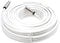 MAST DIGITAL YCAB01J Smedz 15 m TV Aerial Cable Extension Kit with Premium Fitted Compression IEC Male to Female Connectors - White