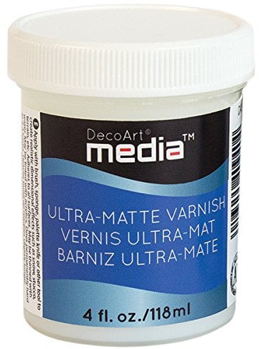 DecoArt Media Paint Finishes, Transparent Ultra Matte