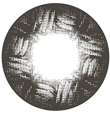 Matlens - Pro Trend Farbige Kontaktlinsen ohne Stärke grau gray Japan PNX-12 Big eyes 2 Linsen 1 Kontaktlinsenbehälter 1 Pflegemittel 50ml