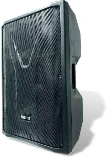 Lexsen | PSW15A-BT Altavoz Amplificado de 15 300W RMS | Con Bluetooth | Sonido potente para eventos y presentaciones. Múltiples opciones de entrada. Control de graves y agudos. Portátil y resistente