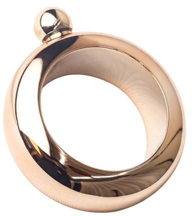 Comfysail 3.5OZ Bracelet en acier inoxydable Flasque Bouteille d'alcool du Whisky Vodka Boisson