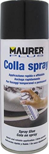 kit 3 COLLA SPRAY MAURER 400ml COLLANTE RIPARA CARTA LEGNO DECOUPAGE EXTRA CASA LAVORO 97831