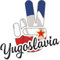INDIGOS UG - Aufkleber - Autoaufkleber - Sticker - Yugoslavia - Victory - Sieg - Heckscheibe, Kofferraum - 10x8cm