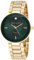 Anne Klein Women's Genuine Diamond Dial Bracelet Watch Gold/Green