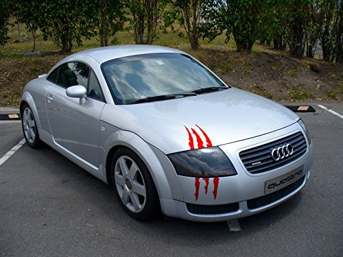 ViaVinyl Claw Abdrücke Scheinwerfer Aufkleber Erhältlich in Fünf Farben. Echte Marke Vinyl Sticker/Aufkleber Für Sport Cars