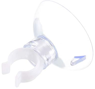 sourcing map 6 Stück Aquarium Saugnapfklammern Clips Schlauchhalterklammern Rohrhalter Luftpumpenzubehör Ersatz 10mm Klar