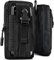 ONEFLOW Survival Case für alle TP-Link Neffos - Gürteltasche aus Nylon, Handytasche mit Karabiner, Handy Gürtel Tasche Outdoor Handyhülle, Schwarz