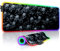 Titanwolf - RGB Gaming Mauspad - LED Schreibtischunterlage - 800x300 mm - XXL Mousepad - LED Multi Color - 11 Beleuchtungs-Modi - 7 LED Farben Plus 4 Effektmodi - abwaschbar - Skulls