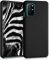 kwmobile Hülle kompatibel mit OnePlus 8T Hülle - Silikon Handy Case - Handyhülle weiche Oberfläche - kabelloses Laden - Schwarz
