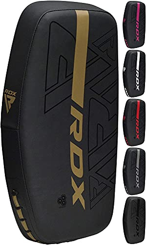 RDX Schlagpolster zum Kampfsport, Kickboxen, Muay Thai Training, Maya Hide Leder Kara Schlagkissen, Boxen, MMA, Groß Thai Pads, Trainerpratzen, Boxpratzen, Boxpads, Thaiboxen, Karate