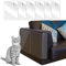 BluVast Katze Kratzschutz Sofa 6pcs, Anti Kratz Möbelschutz, Kratzschutz for Katze, Sofa Schutz Katze, Kratzschutz Möbel für Sofa Möbel Wand, Transparent Anti Kratz Pad,Cat Scratch Protection