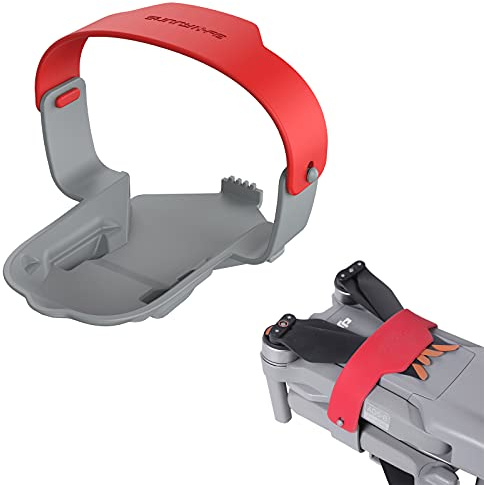 MotuTech Helixhalter Halterung für DJI Air 2S / Mavic Air 2 Drohne Schutz Fahrgestell, Rot