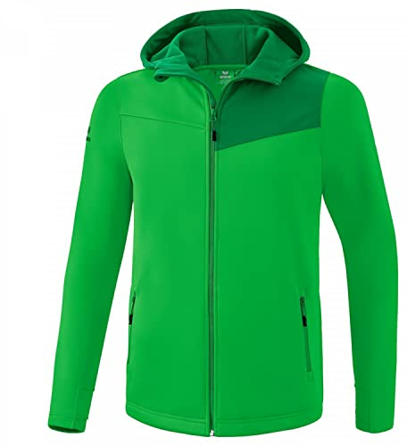 Erima Unisex Kinder Performance Softshell Jacke (2062218), fern green/smaragd, 164