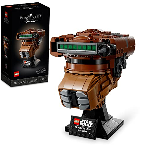 LEGO Star Wars Princess Leia (Boushh) Helm Set für Erwachsene 75351 (670 Teile)