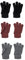 NAME IT Unisex Kinder NKNMAGIC Gloves 3P NOOS Handschuhe, Nocturne/Pack:3 Pack with Grey Mel/Black, 6 (3er