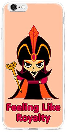 ERT GROUP Handyhülle für iPhone 6/6S Original und offiziell Lizenziertes Disney Muster Jafar 001 optimal an die Form des Handy angepasst, hülle aus TPU